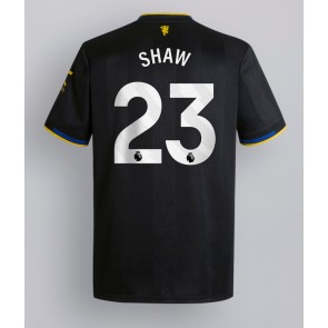 Manchester United Luke Shaw #23 Tredje Tröja 2025-26 Kortärmad